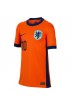 Nederland Memphis Depay #10 Voetbaltruitje Thuis tenue Dames EK 2024 Korte Mouw